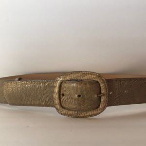 WCM Embossed Reptile Belt Size Medium